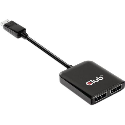 Club 3D Club3D Multi Streaming Transport Hub 1xDP -> DP/HDMI (DP, 6.20 cm), Data + Video Adapter, Schwarz Club 3D Club3D Multi Streaming Transport Hub 1xDP -> DP/HDMI (DP, 6.20 cm), Data + Video Adapter, Schwarz