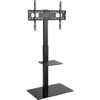 Goobay TV-Bodenständer Basic (40 kg, 37" - 65"), TV Ständer, Schwarz Goobay TV-Bodenständer Basic (40 kg, 37" - 65"), TV Ständer, Schwarz