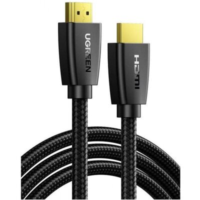 Ugreen HDMI 1080p 26AWG Nylon Premium vergoldet (15 m), Videokabel, Schwarz Ugreen HDMI 1080p 26AWG Nylon Premium vergoldet (15 m), Videokabel, Schwarz