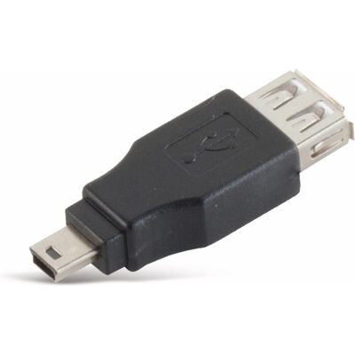Shiverpeaks S/CONN maximum connectivity USB Adapter 2.0 Typ A Kupplung auf Mini USB B 5p Stecker, Data + Video Adapter Shiverpeaks S/CONN maximum connectivity USB Adapter 2.0 Typ A Kupplung auf Mini USB B 5p Stecker, Data + Video Adapter