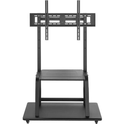 ART Mobiler Ständer + TV-Halterung 37-100" 150kg (150 kg, 37" - 100"), TV Ständer, Schwarz ART Mobiler Ständer + TV-Halterung 37-100" 150kg (150 kg, 37" - 100"), TV Ständer, Schwarz