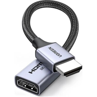 Ugreen HDMI (Typ A) - HDMI (Typ A) (0.15 m), Videokabel, Grau, Silber Ugreen HDMI (Typ A) - HDMI (Typ A) (0.15 m), Videokabel, Grau, Silber