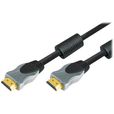 Tecline HDMI (Typ A) — HDMI (Typ A) (5 m), Videokabel, Grau Tecline HDMI (Typ A) — HDMI (Typ A) (5 m), Videokabel, Grau