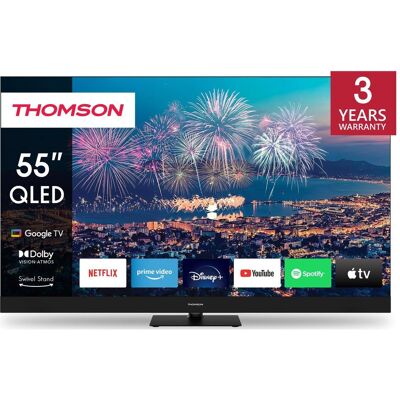 Thomson 55QG6C14 QLed Plus 55' Smart TV (55", QLED, 4K), TV, Schwarz Thomson 55QG6C14 QLed Plus 55' Smart TV (55", QLED, 4K), TV, Schwarz