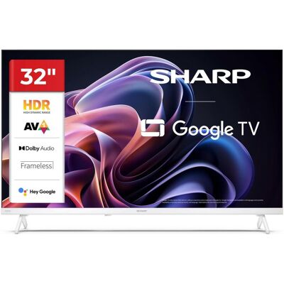 Sharp TV (32", LED, HD, 2025), TV, Weiss Sharp TV (32", LED, HD, 2025), TV, Weiss