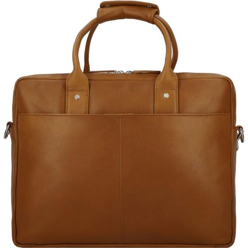 Dermata Laptop-Tasche aus weichem Nappa Rindleder (16.14