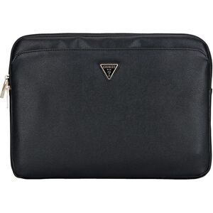 Guess uess PU Grained Triangle Logo Sleeve for Notebook 14 - black (14"), Notebooktasche, Schwarz Guess uess PU Grained Triangle Logo Sleeve for Notebook 14 - black (14"), Notebooktasche, Schwarz