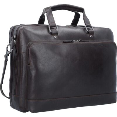 Leonhard Heyden Dakota - RV-Aktenmappe Braun, 2 Fächer (15.40"), Notebooktasche, Braun Leonhard Heyden Dakota - RV-Aktenmappe Braun, 2 Fächer (15.40"), Notebooktasche, Braun