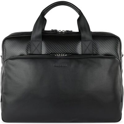 Bugatti Aktentasche Comet Briefcase L (17"), Notebooktasche, Schwarz Bugatti Aktentasche Comet Briefcase L (17"), Notebooktasche, Schwarz