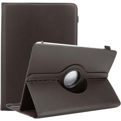 Cadorabo Tablet Hülle Universal 360 (Medion LifeTab P9701), Tablet Hülle, Braun Cadorabo Tablet Hülle Universal 360 (Medion LifeTab P9701), Tablet Hülle, Braun