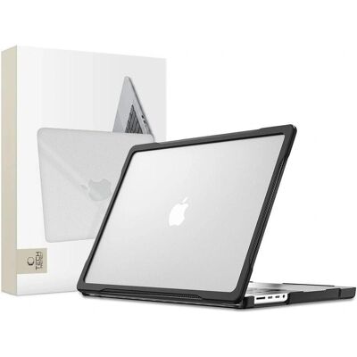 Tech-Protect VELAR MACBOOK PRO 14 M1-M5 PRO / M5 PRO MAX 2021-2026 BLACK/MATTE CLEAR (14", Apple), Notebooktasche, Schwarz, Transparent Tech-Protect VELAR MACBOOK PRO 14 M1-M5 PRO / M5 PRO MAX 2021-2026 BLACK/MATTE CLEAR (14", Apple), Notebooktasche, Schwarz, Transparent