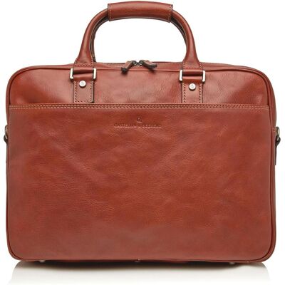 Castelijn & Beerens & Beerens Verona Business RFID Laptoptas 15.6 Licht Bruin 9472 (17.30"), Notebooktasche, Braun Castelijn & Beerens & Beerens Verona Business RFID Laptoptas 15.6 Licht Bruin 9472 (17.30"), Notebooktasche, Braun