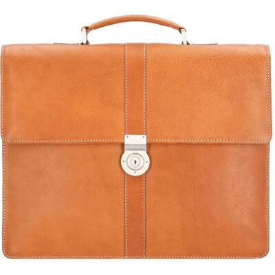 Leonhard Heyden Bergamo Aktentasche Leder 40 cm Laptopfach (17"), Notebooktasche, Braun Leonhard Heyden Bergamo Aktentasche Leder 40 cm Laptopfach (17"), Notebooktasche, Braun