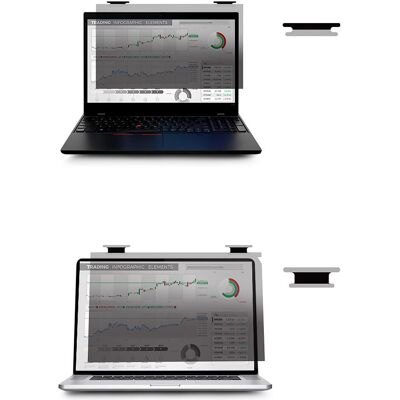 Urban Factory HINGEE: PRIVACY FILTER FOR MONITOR 13IN WITH 2 HINGES - 16: (13.30", 16:9), Notebook Schutzfolie Urban Factory HINGEE: PRIVACY FILTER FOR MONITOR 13IN WITH 2 HINGES - 16: (13.30", 16:9), Notebook Schutzfolie