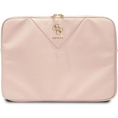 Guess Sleeve GUCS14ZPGSTEGP 14" różowy/pink Triangle 4G (14"), Notebooktasche, Rosa, Pink Guess Sleeve GUCS14ZPGSTEGP 14" różowy/pink Triangle 4G (14"), Notebooktasche, Rosa, Pink