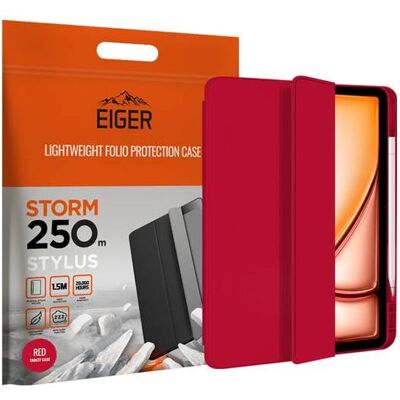 Eiger Storm 250 (Apple iPad Air 11 2024), Tablet Hülle, Rot Eiger Storm 250 (Apple iPad Air 11 2024), Tablet Hülle, Rot
