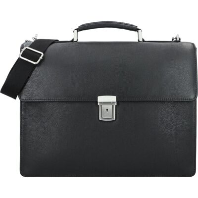 Leonhard Heyden Aktenmappe 2 Fächer Berlin II (15"), Notebooktasche, Schwarz Leonhard Heyden Aktenmappe 2 Fächer Berlin II (15"), Notebooktasche, Schwarz