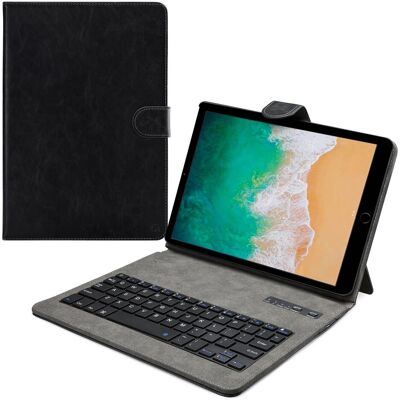 Apple iPad 9.7 2017 Bluetooth Tastaturhülle - Schwarz Apple iPad 9.7 2017 Bluetooth Tastaturhülle - Schwarz