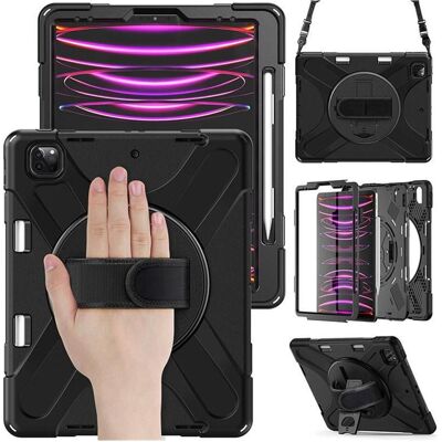 eSTUFF CHICAGO Full Body Defender (Apple iPad Air 13 2024, Apple iPad Air 13 2025), Tablet Hülle, Schwarz eSTUFF CHICAGO Full Body Defender (Apple iPad Air 13 2024, Apple iPad Air 13 2025), Tablet Hülle, Schwarz