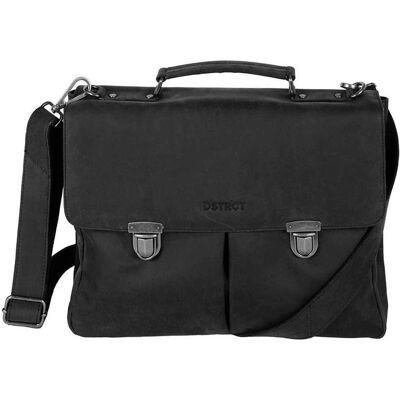 DSTRCT Wall Street A4 Laptop -Tasche -15,4 Zoll - schwarz (15.40"), Notebooktasche, Schwarz DSTRCT Wall Street A4 Laptop -Tasche -15,4 Zoll - schwarz (15.40"), Notebooktasche, Schwarz