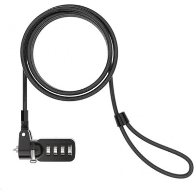 Compulocks Universal Laptop Security Cable T-bar, Notebook Security, Schwarz Compulocks Universal Laptop Security Cable T-bar, Notebook Security, Schwarz