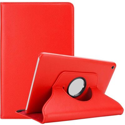 Cadorabo Tablet Book Cover (Huawei MediaPad T1 8.0), Tablet Hülle, Rot Cadorabo Tablet Book Cover (Huawei MediaPad T1 8.0), Tablet Hülle, Rot