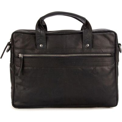 Spikes & Sparrow & Sparrow Mannen Laptoptas / Werktas / Aktetas - Briefcase - Zwart - (13.30"), Notebooktasche, Schwarz Spikes & Sparrow & Sparrow Mannen Laptoptas / Werktas / Aktetas - Briefcase - Zwart - (13.30"), Notebooktasche, Schwarz