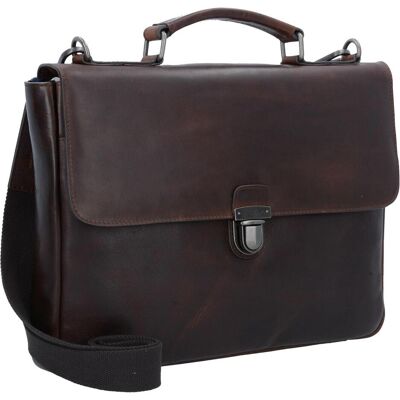 Leonhard Heyden Ledertasche - Aktentasche Roma (15"), Notebooktasche, Braun Leonhard Heyden Ledertasche - Aktentasche Roma (15"), Notebooktasche, Braun