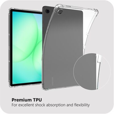 Just in Case TPU Back Cover Durchsichtig Samsung Galaxy Tab A11+ (Samsung Galaxy Tab A11+), Tablet Hülle, Transparent Just in Case TPU Back Cover Durchsichtig Samsung Galaxy Tab A11+ (Samsung Galaxy Tab A11+), Tablet Hülle, Transparent