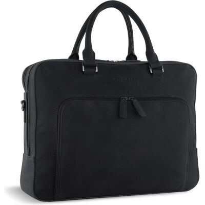 Bugatti Aktentasche Luca Briefcase (17"), Notebooktasche, Schwarz Bugatti Aktentasche Luca Briefcase (17"), Notebooktasche, Schwarz