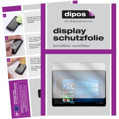 Dipos Displayschutzfolie Crystalclear (10.80", 16:9), Notebook Schutzfolie Dipos Displayschutzfolie Crystalclear (10.80", 16:9), Notebook Schutzfolie