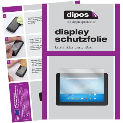Dipos Displayschutzfolie Crystalclear (14.10", 16:10), Notebook Schutzfolie Dipos Displayschutzfolie Crystalclear (14.10", 16:10), Notebook Schutzfolie