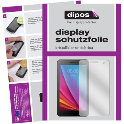 Dipos Displayschutzfolie Crystalclear (2 Stk., Huawei MediaPad T1 7.0), Tablet Schutzfolie Dipos Displayschutzfolie Crystalclear (2 Stk., Huawei MediaPad T1 7.0), Tablet Schutzfolie