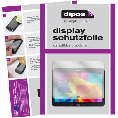 Dipos Displayschutzfolie Crystalclear (2 Stk., Samsung Galaxy Tab 4 10.1), Tablet Schutzfolie Dipos Displayschutzfolie Crystalclear (2 Stk., Samsung Galaxy Tab 4 10.1), Tablet Schutzfolie