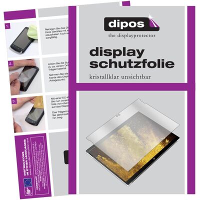 Dipos Displayschutzfolie Crystalclear (12.30", 16:10), Notebook Schutzfolie Dipos Displayschutzfolie Crystalclear (12.30", 16:10), Notebook Schutzfolie