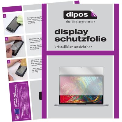 Dipos Displayschutzfolie Crystalclear (13.30", 16:10), Notebook Schutzfolie Dipos Displayschutzfolie Crystalclear (13.30", 16:10), Notebook Schutzfolie
