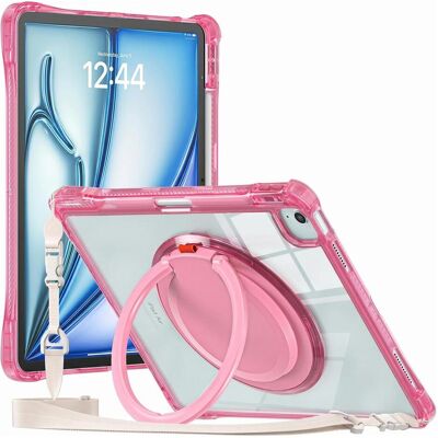 Avizar Stossfeste Hülle iPad Pro 11 2026 Gurt (Apple iPad Air 11 2026), Tablet Hülle, Rosa Avizar Stossfeste Hülle iPad Pro 11 2026 Gurt (Apple iPad Air 11 2026), Tablet Hülle, Rosa