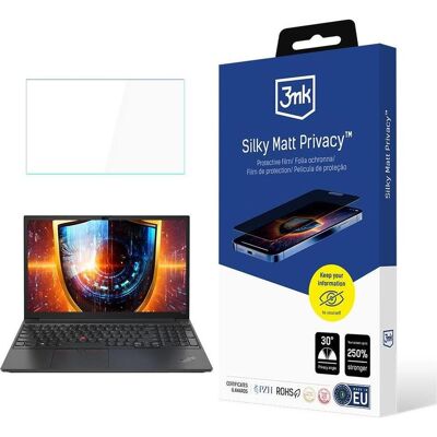 3MK Lenovo ThinkPad E15 gen3 - up to 17" Privacy 2-way (without glue) (17"), Notebook Schutzfolie 3MK Lenovo ThinkPad E15 gen3 - up to 17" Privacy 2-way (without glue) (17"), Notebook Schutzfolie