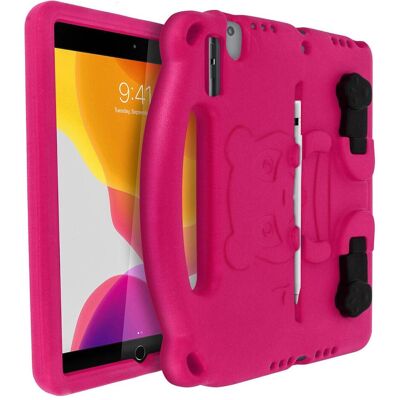 Avizar Panda Bear Hülle für iPad 2019 10.2 - Pink - Stoßfeste Tablet-Hülle Avizar Panda Bear Hülle für iPad 2019 10.2 - Pink - Stoßfeste Tablet-Hülle