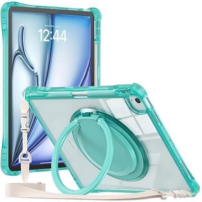 Avizar Stossfeste Hülle iPad Pro 11 2026 Gurt (Apple iPad Air 11 2026), Tablet Hülle, Blau, Türkis Avizar Stossfeste Hülle iPad Pro 11 2026 Gurt (Apple iPad Air 11 2026), Tablet Hülle, Blau, Türkis
