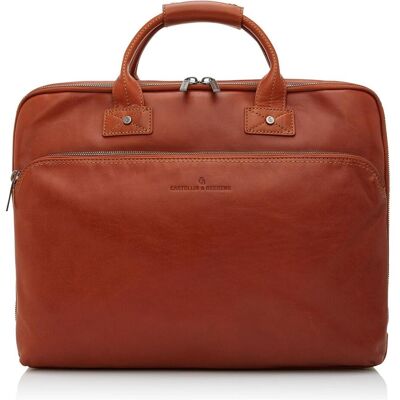 Castelijn & Beerens & Beerens Firenze Laptoptas 17 Licht Bruin 9474 (17.30"), Notebooktasche, Braun Castelijn & Beerens & Beerens Firenze Laptoptas 17 Licht Bruin 9474 (17.30"), Notebooktasche, Braun