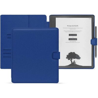 Noreve Lederschutzhülle Amazon Kindle Scribe, eReader Hülle, Blau Noreve Lederschutzhülle Amazon Kindle Scribe, eReader Hülle, Blau