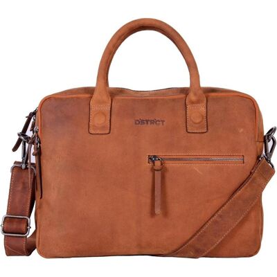 DSTRCT Wall Street Business Laptoptas 15.4 " Double Cognac (15.40", Apple), Notebooktasche, Braun DSTRCT Wall Street Business Laptoptas 15.4 " Double Cognac (15.40", Apple), Notebooktasche, Braun