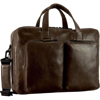 Leonhard Heyden Aktentasche Porto 7811, Notebooktasche, Braun Leonhard Heyden Aktentasche Porto 7811, Notebooktasche, Braun