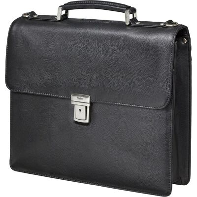 Leonhard Heyden Aktenmappe 1 Fach Berlin II (15.40"), Notebooktasche, Schwarz Leonhard Heyden Aktenmappe 1 Fach Berlin II (15.40"), Notebooktasche, Schwarz