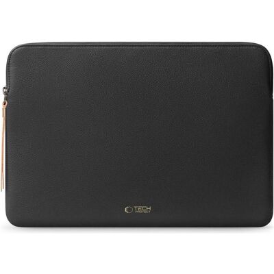 Tech-Protect Fleece-Laptoptasche 15-16 - Schwarz (16", Universal), Notebooktasche, Schwarz Tech-Protect Fleece-Laptoptasche 15-16 - Schwarz (16", Universal), Notebooktasche, Schwarz