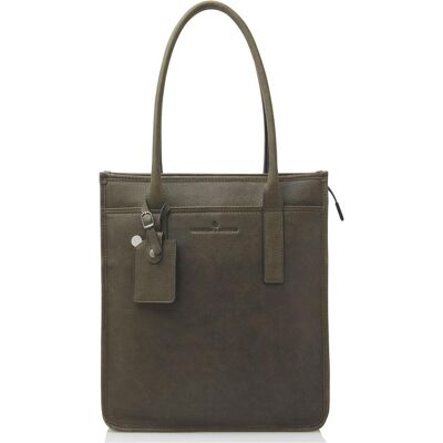 Castelijn & Beerens & Beerens - Carisma Laptop shopper 15,6 RFID groen - (17.30"), Notebooktasche, Grün Castelijn & Beerens & Beerens - Carisma Laptop shopper 15,6 RFID groen - (17.30"), Notebooktasche, Grün