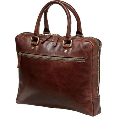Leonhard Heyden Aktentaschemit RV 1 Fach Cambridge (14"), Notebooktasche, Braun Leonhard Heyden Aktentaschemit RV 1 Fach Cambridge (14"), Notebooktasche, Braun