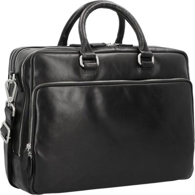 Leonhard Heyden Aktentasche Cambridge 5262 RV-Aktenmappe 3 Fächer (17"), Notebooktasche, Schwarz Leonhard Heyden Aktentasche Cambridge 5262 RV-Aktenmappe 3 Fächer (17"), Notebooktasche, Schwarz