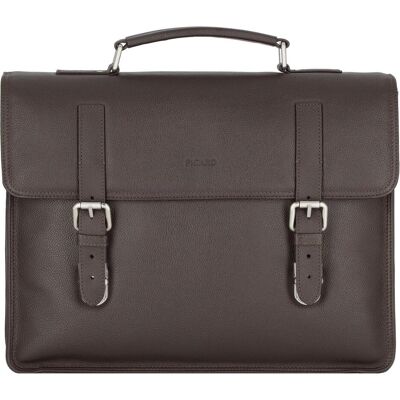 Picard Milano Aktentasche Leder 38 cm, Notebooktasche, Beige Picard Milano Aktentasche Leder 38 cm, Notebooktasche, Beige